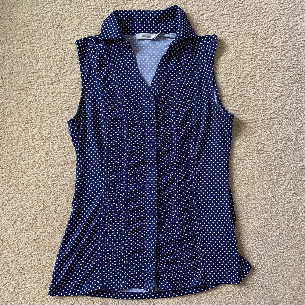 2/$30 || Ricki’s Polka Dot Blouse